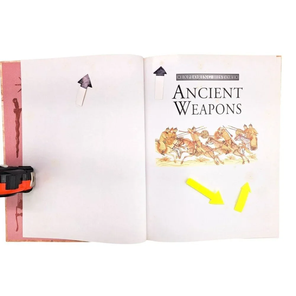 Vintage Exploring History Ancient Weapons Hardcover Book By Will Fowler Hardback - Picture 12 of 13